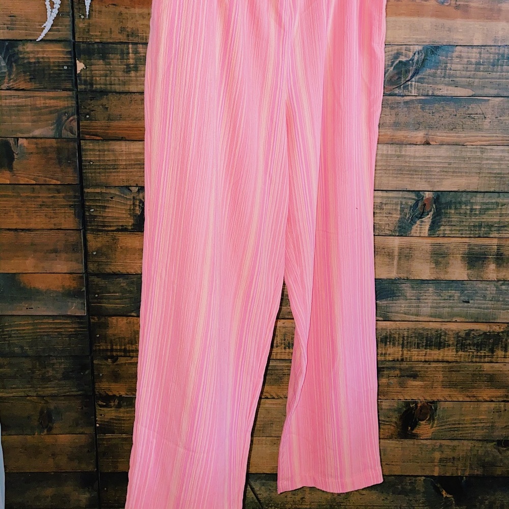 The Tog Shop Women’s Pink & Orange Wide Leg Pants